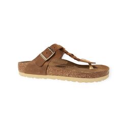 Birkenstock Gizeh  Braided Teenslippers Breed 1021355 Cognac - 4061417157585