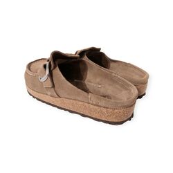 Birkenstock Slipper Buckley Smal 1019490 Grijs taupe - 4061416496456