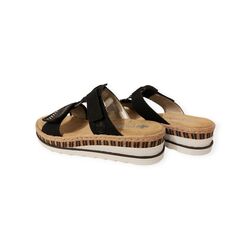 Rieker Slipper V7947-00 Zwart Zacht Voetbed - 4060596082923