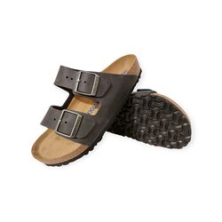 Birkenstock Arizona Slippers 0752481 Zwart Breed - 4052001504410