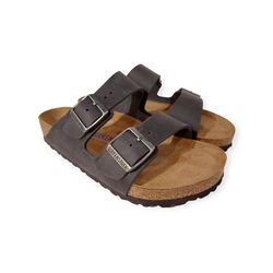 Birkenstock Arizona Slippers 0752481 Zwart Breed - 4052001504410