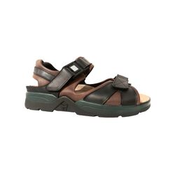 Mephisto Shark Fit Sandalen Zwart Bruin - 