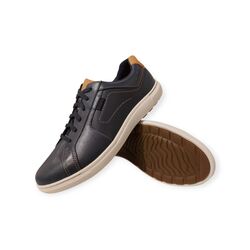 Clarks Sneaker Mapstone Lace Blauw - 5063090780394