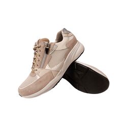 Durea Sneaker 6295 608 0955 Wijdte K Wit Taupe - 8720727717037
