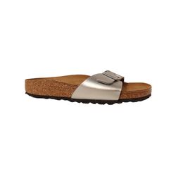 Birkenstock Madrid Slippers Smal Zilver 040413 - 4040714146157