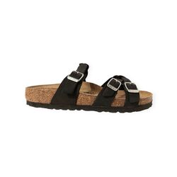 Birkenstock Slipper Franca 1026334 Zwart Smal - 4061418947529