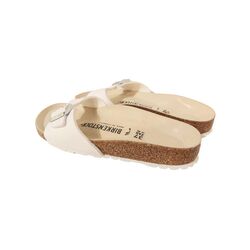 Birkenstock Slipper Madrid 0040733 Mat Wit Smal - 4013871435655