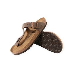 Birkenstock Teenslipper Gizeh 043751 Mocca Bruin Breed - 4013871891147