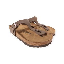 Birkenstock Teenslipper Gizeh 043751 Mocca Bruin Breed - 4013871891147