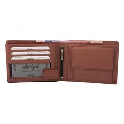 Dariya Portemonnee 120DBL Cognac Leer - 4260182898604