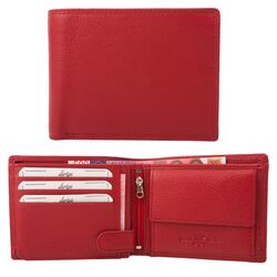 Dariya Portemonnee 120DBL Rood Leer - 4260182896617