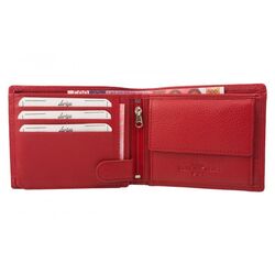 Dariya Portemonnee 120DBL Rood Leer - 4260182896617