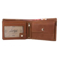 Dariya Portemonnee 2313 Cognac Bruin Combi Leer RFID Protection - 4260182898444