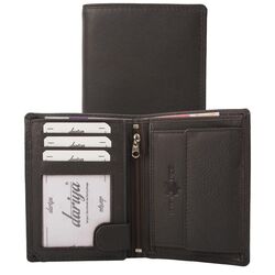 Dariya Portemonnee 2600-brown Donkerbruin Leer - 4260182898208