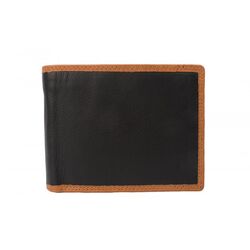 Dariya Portemonnee 2900 Zwart Cognac Leer - 4260182897362