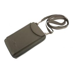 Dariya Telefoontasje en Portemonnee 7011 Grijs Leer - 4260182899922