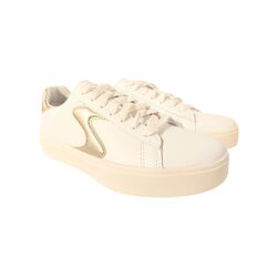 Skechers Sneaker Eden Lx-Beaming Glory 185016/WTGD Wit Goud Machine Washable - 196989674629