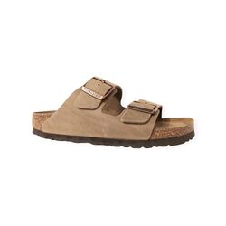 Birkenstock Arizona Slippers 0552813 Tabacco Brown Leer Smal - 4052001263591