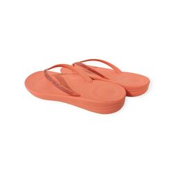 Fitflop Slipper Iqushion Sparkle Rosy Coral Roze - 197533160964