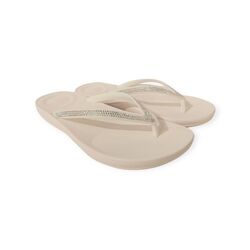 Fitflop Slipper Iqushion Sparkle Urban White - 192051806226
