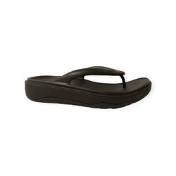 Fitflop Slipper Relieff Recovery Toe-post Zwart - 197533010184