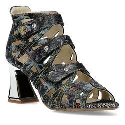 Laura Vita Sandaal Jacbo 01 SL731J-4 Acier Zwart Grijs - 3666138605967