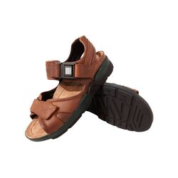 Mephisto Shark Fit Sandalen Chestnut Cognac - 3597436500558