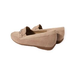 Sioux Instapper Cortizia-723-H Avola Zand Reptielprint Suède Verwisselbaar Voetbed Wijdte H - 4068238026977