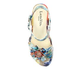 Laura Vita Sandaal Hecio 18 SLA189-18A Blauw Multi - 3666138618684