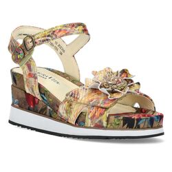 Laura Vita Sandaal Hecio 18 SLA189-18A Jaune Multi - 3666138618752