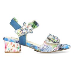 Laura Vita Sandaal Hucbio 05 Blauw Multi - 3666138561577