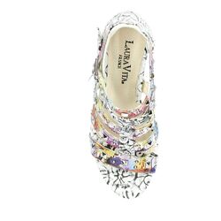 Laura Vita Sandaal Albane 6324 SL6001-63 Blauw Multi - 3666138582510