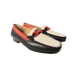 Sioux Colandina Instappers 65016 Blauw Wit Rood - 4068238026250