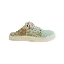 Van Driel Shoes Slipper Murcia Groen Verwisselbaar Voetbed - 8951005741929