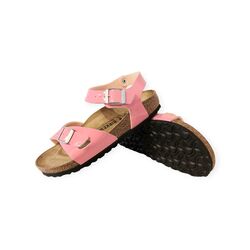 Birkenstock Sandaal Rio Kids 1026864 Candy Pink Lak Smal - 4066648162483