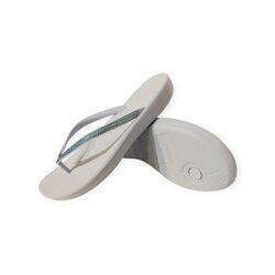 Fitflop Slipper Iqushion Sparkle Skywash Blue - 197533130325