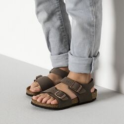 Birkenstock New York 087783 Sandaal Bruin Smal - 4052001283339