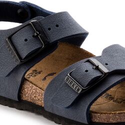 Birkenstock Sandaal New York 087773 Blauw Smal - 4052001499952