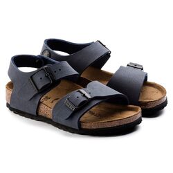 Birkenstock Sandaal New York 087773 Blauw Smal - 4052001499952