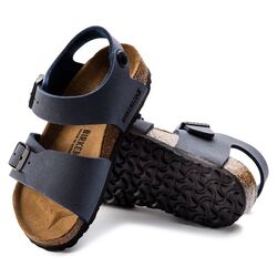 Birkenstock Sandaal New York 087773 Blauw Smal - 4052001499952