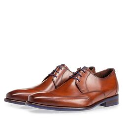 Floris Van Bommel Nette Schoen SFM-30173-24-01 Cognac Wijdte H - 8719092931261