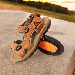 Adventure Sandaal Rock Bruin Leer High Soft Insole - 8951005743244