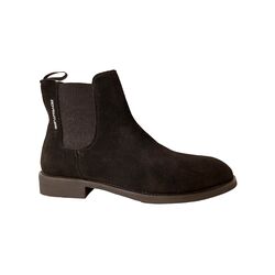 Adventure Chelsea Boot Luzern Warm Gevoerd Zwart Suede Leer - 8951005743176