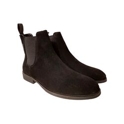 Adventure Chelsea Boot Luzern Warm Gevoerd Zwart Suede Leer - 8951005743190