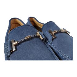 Adventure Instapper Milano Blauw Suede Leer High Soft Insole - 8951005742810