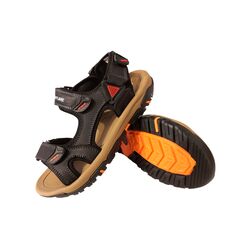 Adventure Sandaal Rock Zwart Leer High Soft Insole - 8951005743411