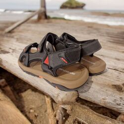 Adventure Sandaal Rock Zwart Leer High Soft Insole - 8951005743411