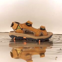 Adventure Sandaal Rock Lichtbruin Leer High Soft Insole - 8951005743299