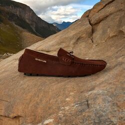 Adventure Instapper Milano Bruin Suede Leer High Soft Insole - 8951005742957