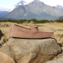 Adventure Instapper Milano Zand Suede Leer High Soft Insole - 8951005742742